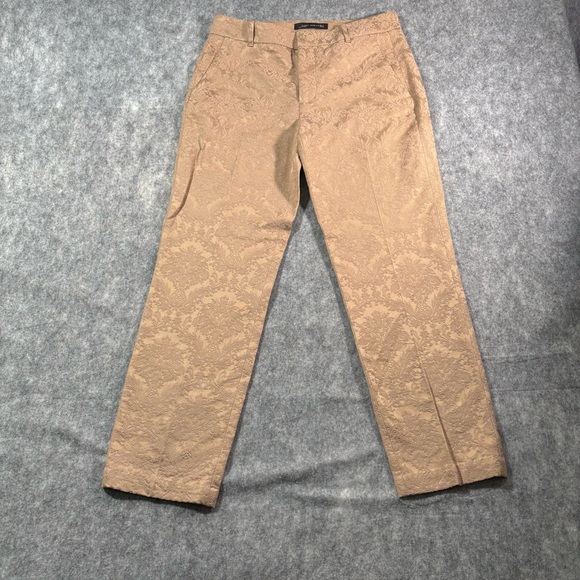 Zara Pants - Zara Womens Mustarc Colored‎ Designed Skinny Pants Size S